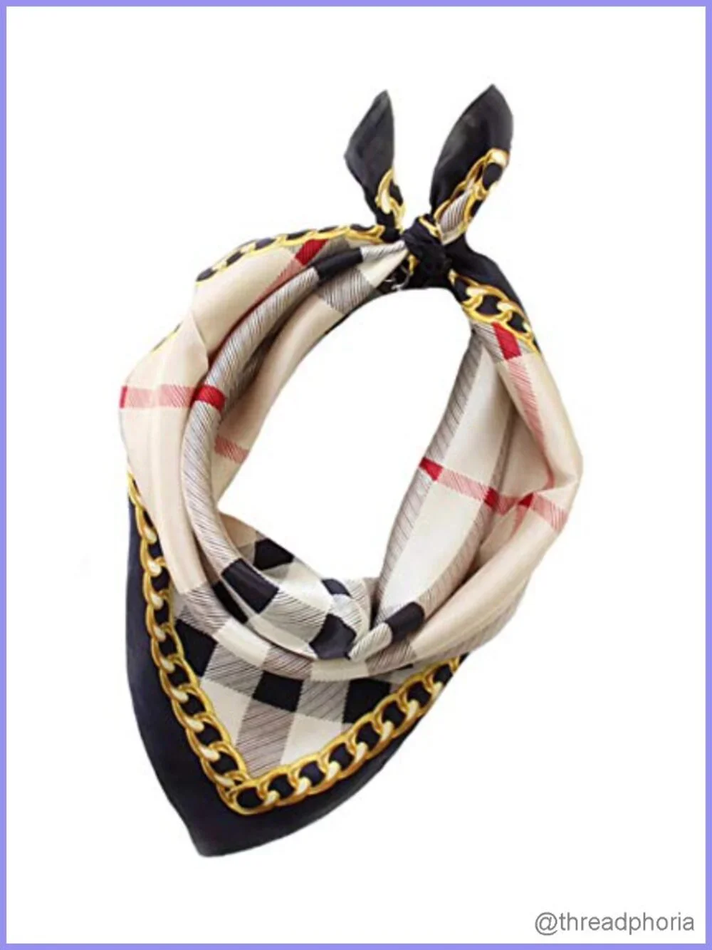 100% Mulberry Silk Square Scarf 21
